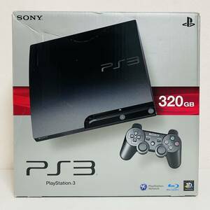 【動作品】SONY ソニー PlayStation3 プレイステーション3 PS3 チャコール・ブラック 320GB CECH-3000B