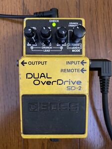 BOSS　ボス　DUAL Over　Drive　　【 SD-2 】