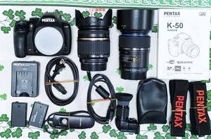 ペンタックスデジカメK50&タムロンAF90mmMacroレンズ&タムロンAF18-250mmZoomレンズ