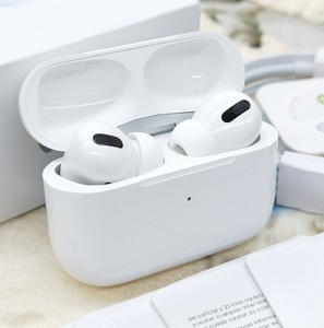1円～【2022最新】新品 Apple AirPods Pro型 Pro 3 白 ワイヤレスイヤホン Bluetooth 5.0 TWS 充電ケース付 Android iPhone X 8 11 12 13