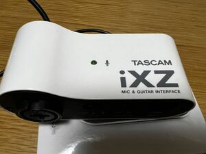 TASCAM iXZ iPad/iPhone/iPod touch/Androidデバイス用マイク/ギターインターフェース