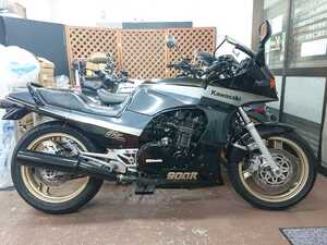 GPZ900R ZX900A【A7逆車モデル】検R5.10月まで残あり 『純正回帰の必需品=アンダーカウル』装着車《検付実動現状渡し》検Ninja トップガン