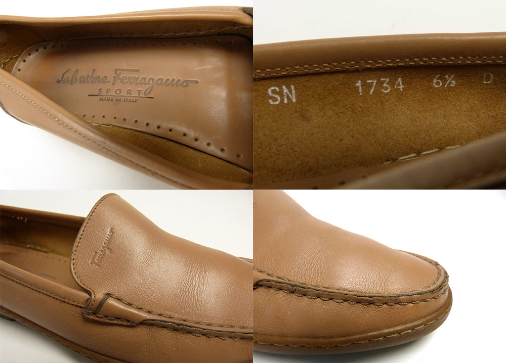 イタリア製 サルヴァトーレ フェラガモ / Salvatore Ferragamo レザー