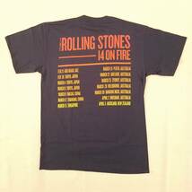 魅惑のバンドT特集! 10sデッド『THE ROLLING STONES(ザ・ローリング・ストーンズ) / 14 ON FIRE -東京ドーム-』ツアーTシャツ ネイビー LG_画像2