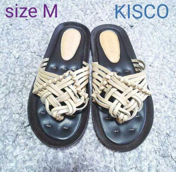 KISCO ペタンコ トングサンダル Msize