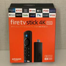 【送料無料】【新品】【最新4K】Fire TV Stick 4K Max ▼Alexa対応音声認識リモコン(第3世代)付属 ストリーミングメディアプレーヤー_画像1