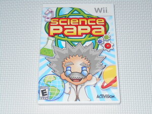 Wii★SCIENCE PAPA 海外版★箱付・説明書付・ソフト付