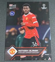2021 Topps Now Anthony Elanga 97 RC Rookie Manchester United エランガ　ルーキー　マンチェスターユナイテッド_画像1