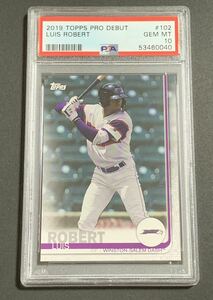 PSA 10 2019 Topps Pro Debut Luis Robert 102 MLB ルイスロベルト