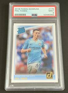 2018-19 Panini Donruss Rated Rookie Phil Foden No.179 RC Manchester City PSA 9 フォーデン　ルーキー　マンチェスターシティ