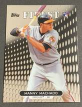 2013 Topps Finest Manny Machado 80 RC Rookie Orioles マチャド　ルーキー　オリオールズ_画像1