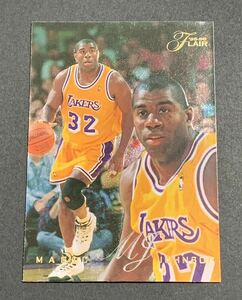 1995-96 Fleer Flair Magic Johnson 173 Lakers NBA マジックジョンソン　レイカーズ