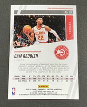 2019-20 Panini Chronicles Prestige Cam Reddish No.59 RC Rookie Hawks NBA キャムレディッシュ　ルーキー　ホークス_画像2