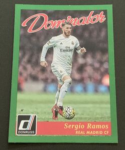 2016-17 Panini Donruss Dominaton Sergio Ramos No.11 Real Madrid セルヒオラモス　レアルマドリード