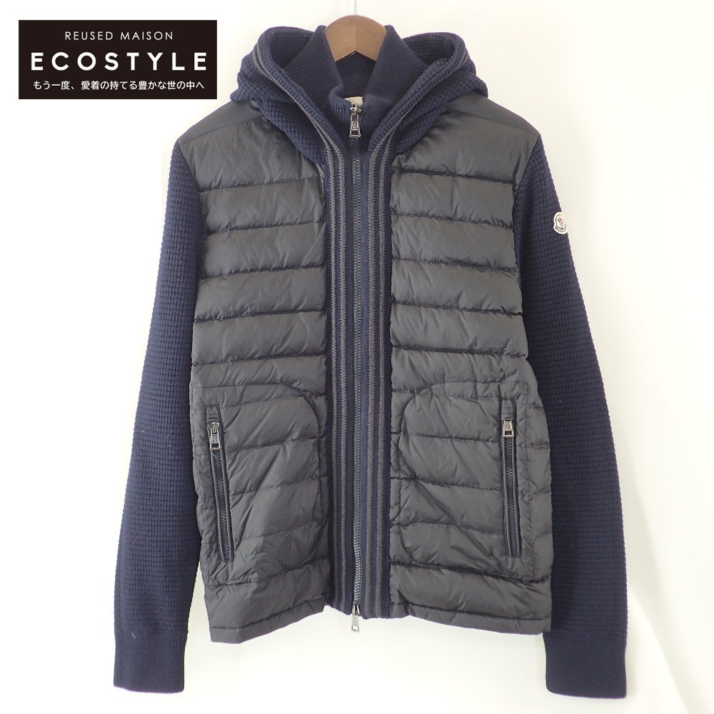 りますので】 良品△正規品 MONCLER モンクレール TAPAJOS GILET 価格は安く 値下げ!MIXモンクレール Moncler フードハイブリットパーカー パーカー