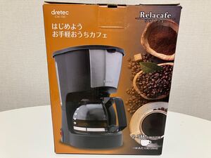 ドリテック コーヒーメーカー リラカフェ CM-100BK ブラック