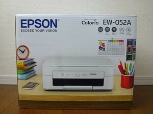 新品　EW-052A　エプソン インクジェットプリンター　EPSON　インク（MUG-4CL）なし　 カラリオ Colorio