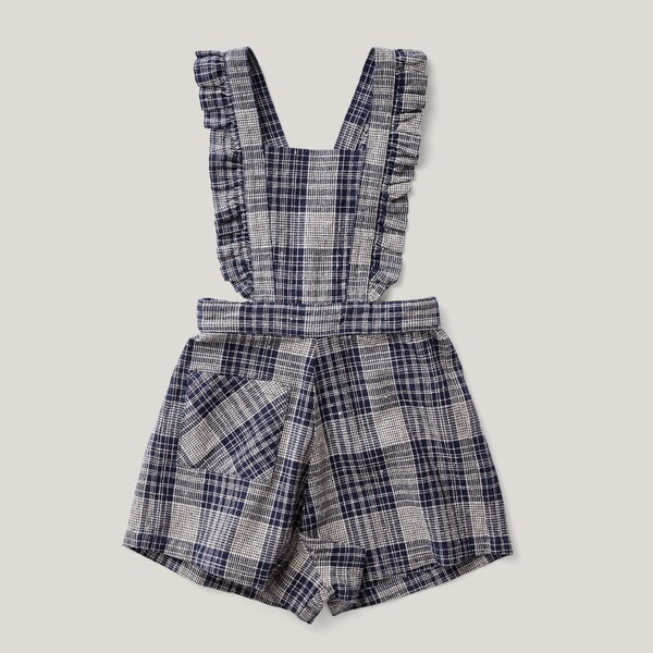 新品 4y soor ploom Jojo Playsuit Plaid