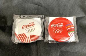 コカコーラ オリンピック 缶マグネット2個セット 非売品