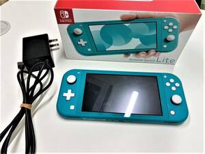 Y ニンテンドースイッチライト 本体 ターコイズ Nintendo Switch Lite 任天堂 動作確認OK 初期化済み