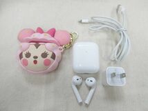 8J115EZ◎Apple アップル Air Pods エアーポッズ 第二世代　A1938 A2031 A2032 ワイヤレスイヤホン Bluetooth◎中古品_画像1