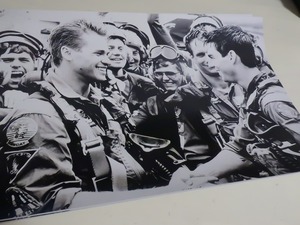 爆レア★トップガン TOPGUN マーヴェリック MARVERICK 映画小道具 プロップ トム・クルーズ アイスマン ポスター