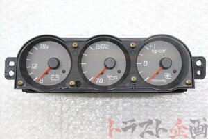 1200077208 純正 三連メーター スカイライン 25GT-T ER34 前期 ２ドア トラスト企画 送料無料 U