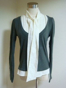  Olive des Olive Layered design shirt 