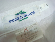 PEBBLE BEACH スカート ホワイト 63_画像4