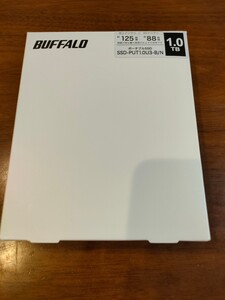 バッファロー ポータブルSSD 1.0TB SSD-PUT1.0U3-B/N