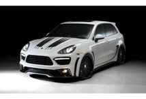 【WALD Black Bison Edition】 PORSCHE 958 -14y Cayenne オーバーフェンダー カイエン フェンダー サイド ヴァルド バルド_画像2