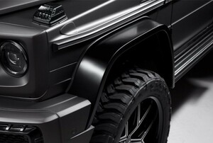 【WALD Black Bison Edition】 Mercedes-Benz Gクラス オーバーフェンダー 2016y~2018y G350d G550 G63 W463 ゲレンデ ベンツ フェンダー