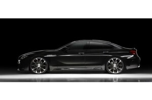 【WALD-BlackBison Edtion】 BMW F06 6シリーズ GranCoupe 2011y～ サイドステップ ブラックバイソン グランクーペ サイドスポイラー