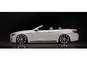 【WALD-BlackBison Edtion】 BMW F12 / F13 6シリーズ カブリオレ クーペ 2011y～ サイドステップ サイドスポイラー サイドスカート