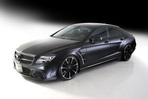 【 WALD BlackBison Edtion 】 Mercedes-Benz W218 C218 CLSクラス FRP製 フロントバンパースポイラー ブラックバイソン エアロ ベンツ