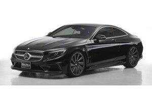 [WALD BlackBison Edtion] Mercedes-Benz W217 C217 S Class coupe 2014y~ carbon / FRP made full aero 3 point kit spoiler S550