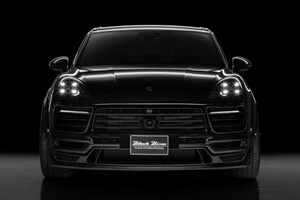 【WALD BlackBison】 Porsche 9YA 2018y- Cayenne 4Pキット (F S R DC) ダクトカバー付 ポルシェ エアロ カイエン 4点