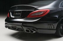 【 WALD BlackBison Edtion 】 Mercedes-Benz W218 C218 CLSクラス FRP製 フルエアロ 3点キット エアロ ブラックバイソン ベンツ_画像7