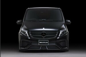 【WALD Black-Bison】 Mercedes-Benz W447 Vクラス 2015y～ 3点 キット V220d ブラックバイソン エアロ スポイラー フロント リア バンパー