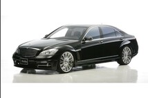 【WALD BlackBison Edtion】 Mercedes-Benz W221 Sクラス 09y~13y 後期 フロントバンパー スポイラー S550 S600 ブラックバイソン ベンツ_画像2
