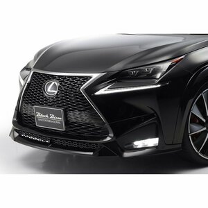 【WALD BlackBison】レクサス NX AYZ / AGZ H26.7-H29.8 フロントハーフスポイラー LEXUS フロントバンパースポイラー フロントスポイラー