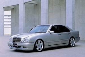 【WALD Executive Line】 Mercedes Benz Eクラス W210 ～99y セダン サイドステップ ヴァルド エアロ
