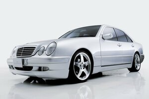 【WALD Executive Line】 Mercedes-Benz Eクラス W210 セダン '00y～ サイドステップ ヴァルド サイド エアロ