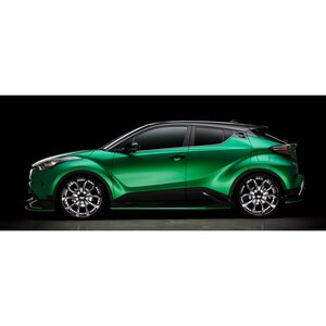 【WALD SPORTS-LINE】 TOYOTA C-HR ZYX10 / NGX50（H28.12~） サイドステップ 左右SET トヨタ CHR サイドスカート サイドスポイラー