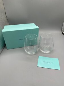 TG080492 TIFFANY ティファニー ペアグラス セット 美品 Tiffany&Co. 箱あり コップ