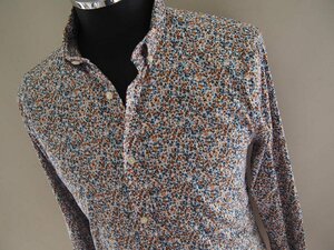  Zara *ZARA* long sleeve shirt * long sleeve button down shirt *3XR*botanikaru pattern floral print *S(USA size )