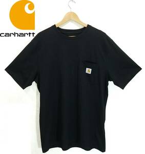 送料350円~(即決は送料無料) CarharttポケットTシャツXLメンズ黒ブラック綿コットン半袖カーハート国内正規品WIP S/S POCKET T-SHIRT