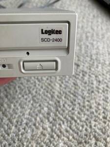 Logitec ロジテック　SCD-2400 CD-ROMドライブ　SCSI接続　動作確認済　日本製