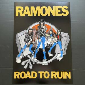  poster *lamo-nz(The Ramones) - Road To Ruin(1978)*CBGB/NY punk / Joe i*lamo-n