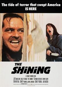 UK版ポスター『シャイニング』（The Shining）#1★スタンリー・キューブリック/スティーヴン・キング/ジャック・ニコルソン